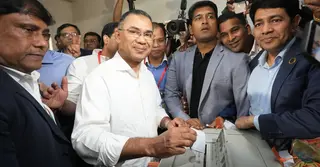 জয়ের ব্যাপারে আশাবাদী তারেক রহমান; আইনশৃঙ্খলা ও গণতন্ত্র উন্নয়নের অঙ্গীকার